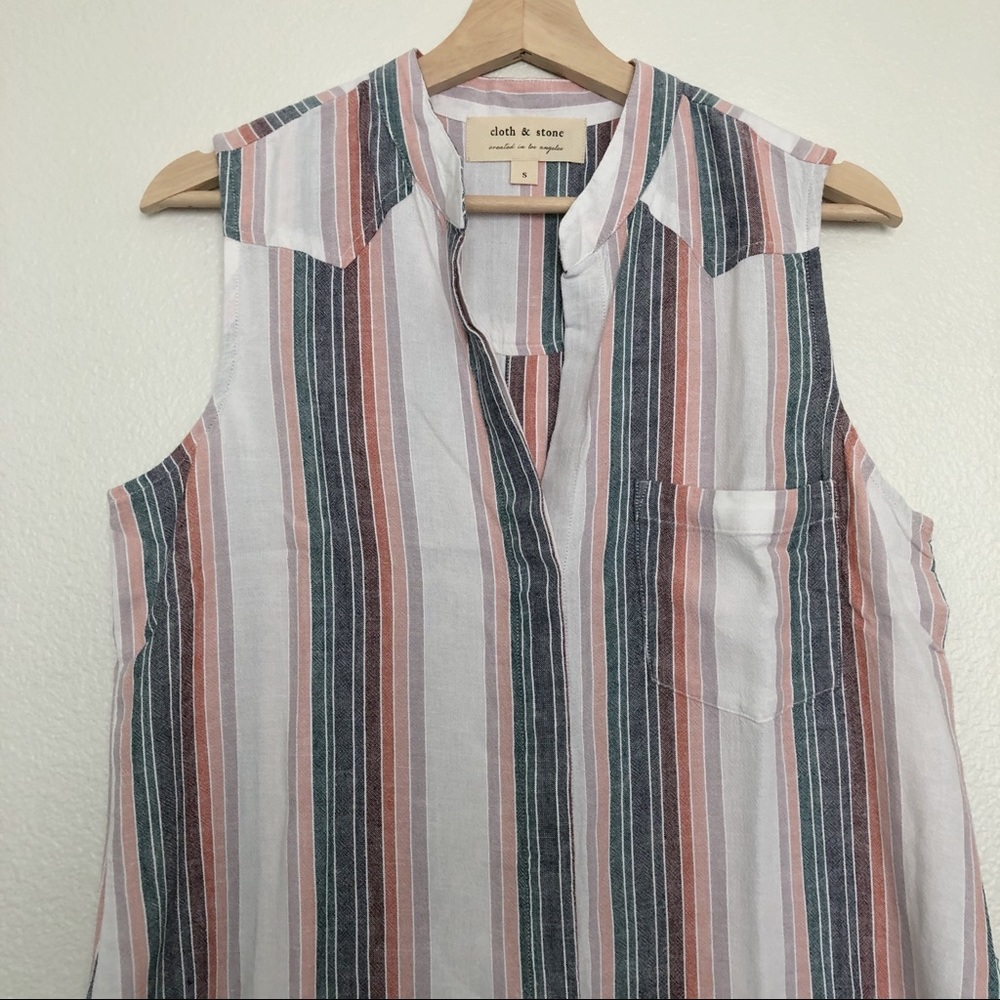 NWOT Anthropologie Cloth & Stone Dress - Picture 2 of 8